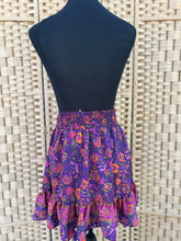 Load image into Gallery viewer, Mini Cinch Skirt fits a small to XL waist.
