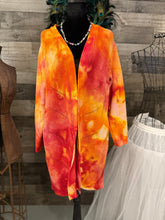 Load image into Gallery viewer, Nice thick Hand Dyed Cardigan with pockets
