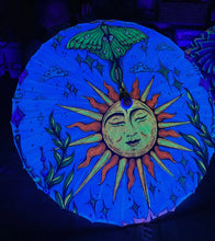 Load image into Gallery viewer, UV Reactive Parasol - Sun and Luna
