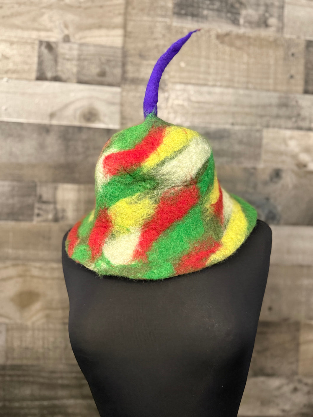 Felted Festival Hat