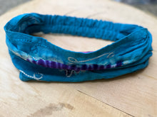 Load image into Gallery viewer, Hand Woven Embroidered and Dyed Cotton Headbands
