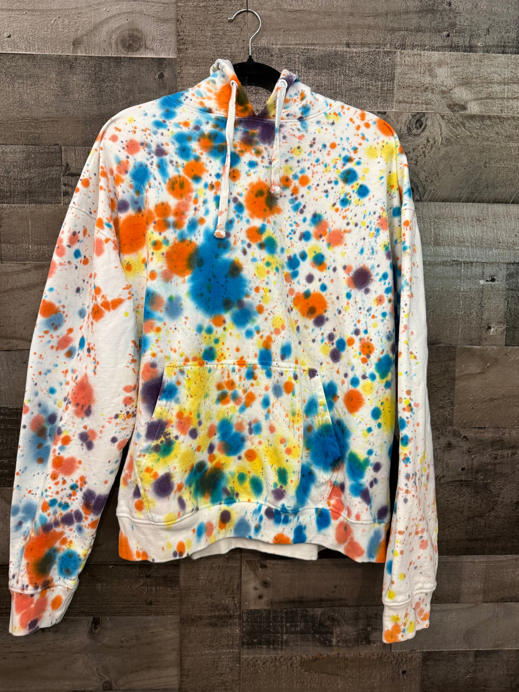 Hand Dyed Unisex Hoodie - XL