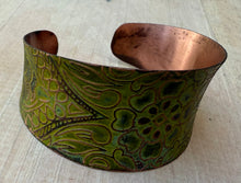 Load image into Gallery viewer, Copper Patina Cuff
