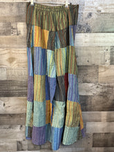 Load image into Gallery viewer, Flat front patchwork pants
