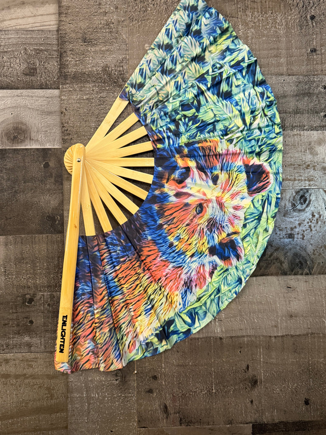 The Bear Hand Fan