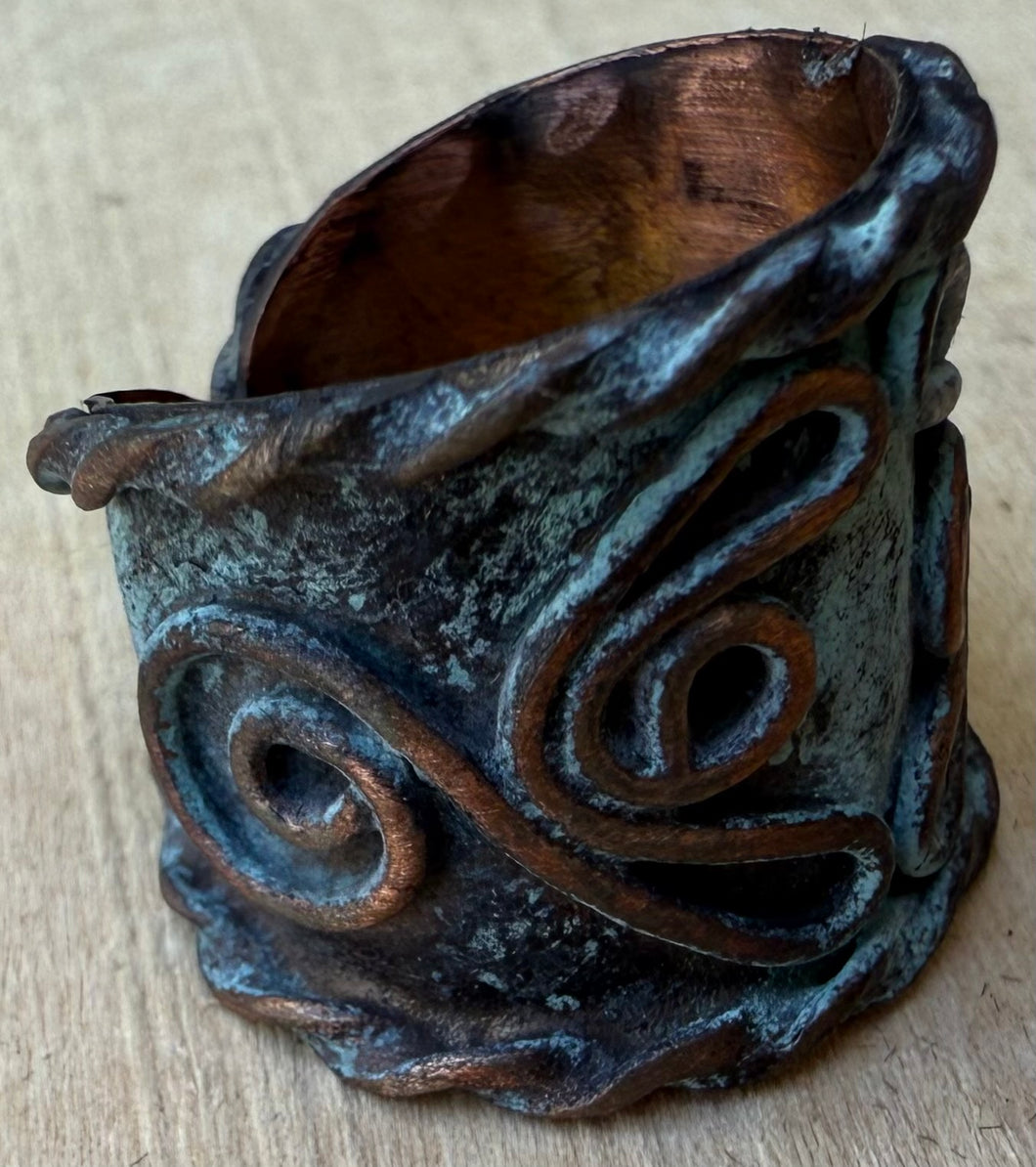 Copper Patina Ring
