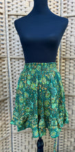 Load image into Gallery viewer, Mini Cinch Skirt fits a small to XL waist.
