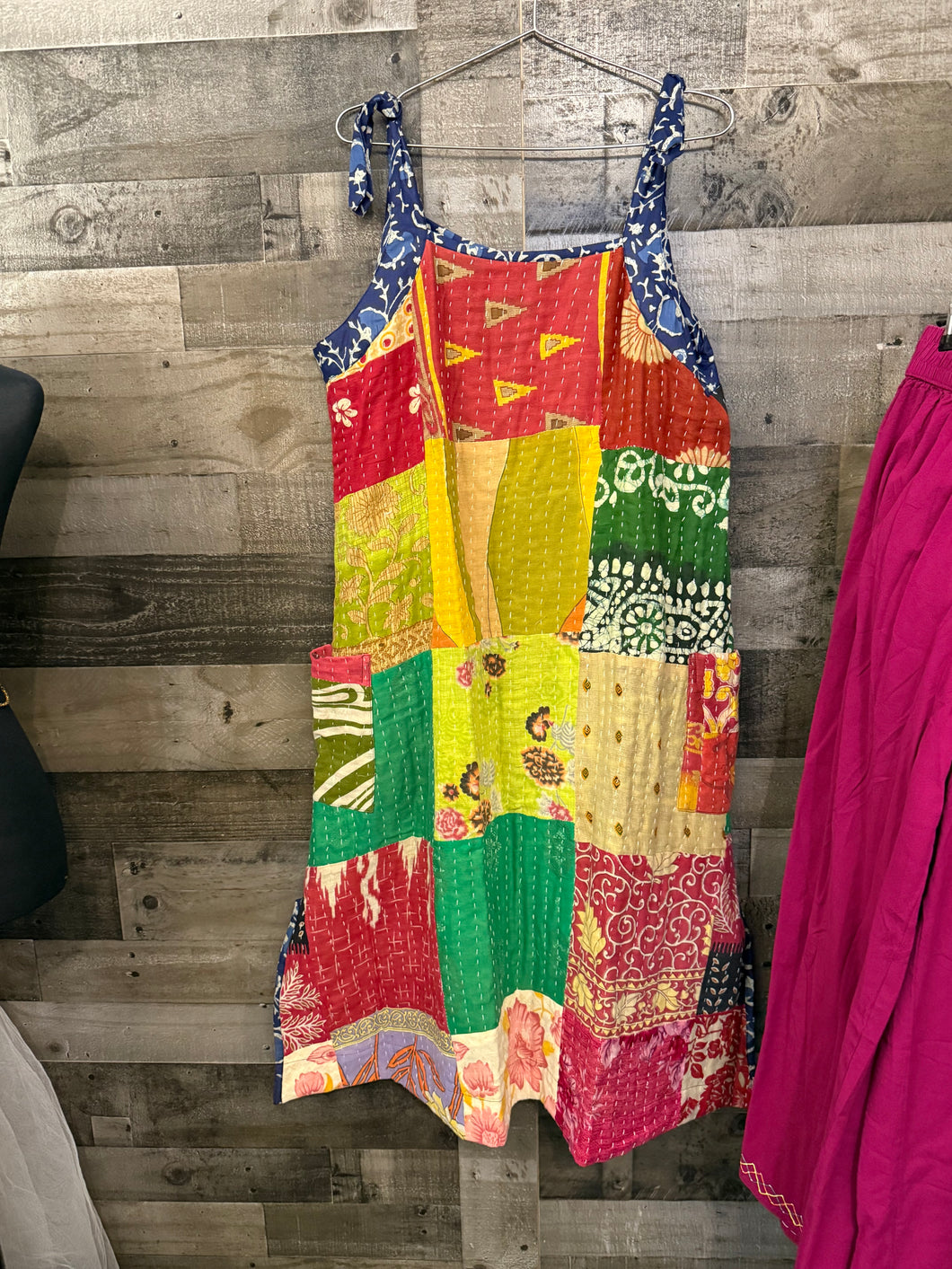 Reversible Kantha Dress