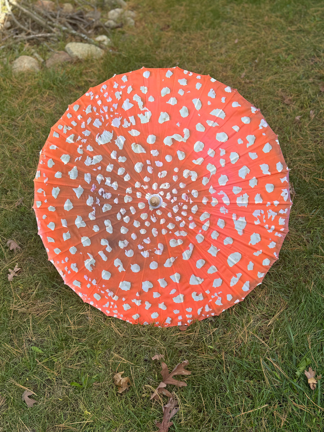 UV Reactive Parasol - Mushroom