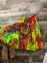 Load image into Gallery viewer, Hand Sewn and Dyed Skants (Skirt Pants) fits small to 2xl
