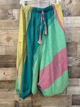 Load image into Gallery viewer, Cotton Harem Block Color Pants
