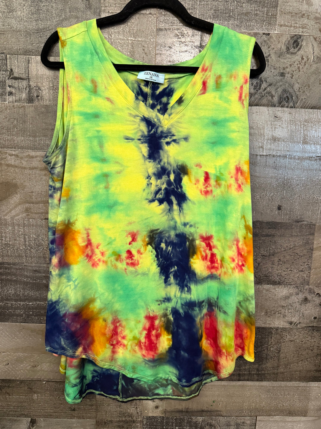 Hand Dyed Tank Top - Plus Size