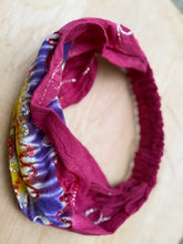 Load image into Gallery viewer, Hand Woven Embroidered and Dyed Cotton Headbands

