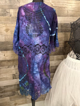 Load image into Gallery viewer, Gorgeous Duster in Timber and Turquoise! OS Wren Collection
