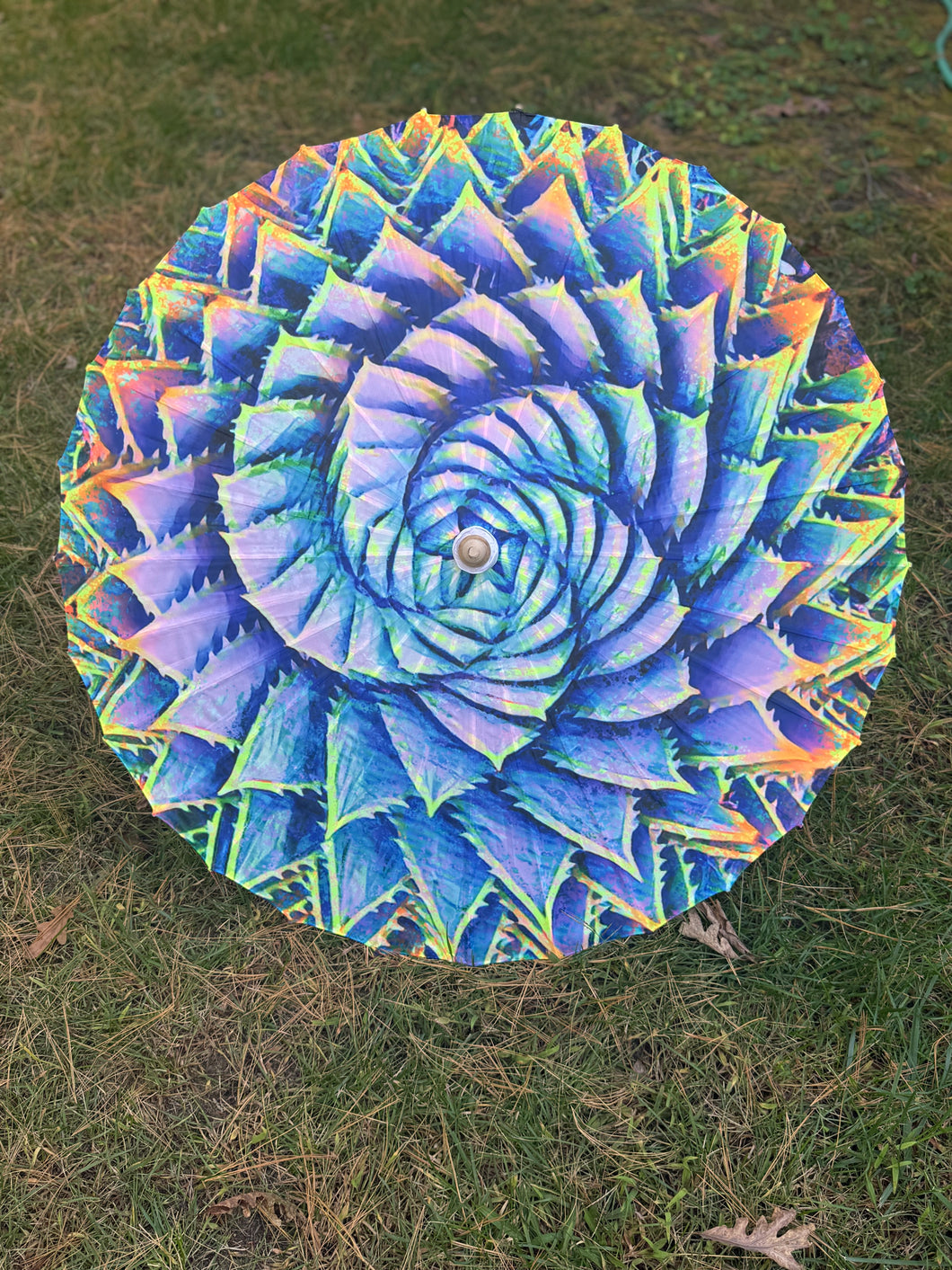 UV Reactive Parasol - Succulent
