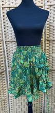 Load image into Gallery viewer, Mini Cinch Skirt fits a small to XL waist.
