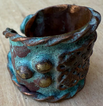 Load image into Gallery viewer, Copper Patina Ring

