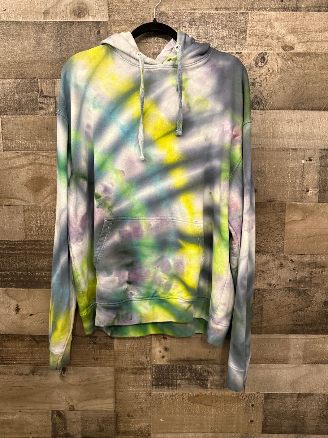Hand Dyed Unisex Hoodie - XL