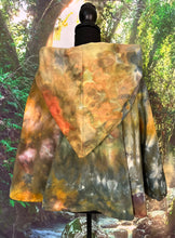 Load image into Gallery viewer, Hand Dyed Denim Capelet
